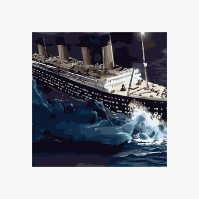 The Range Titanic Diamond Painting Kit - Multi