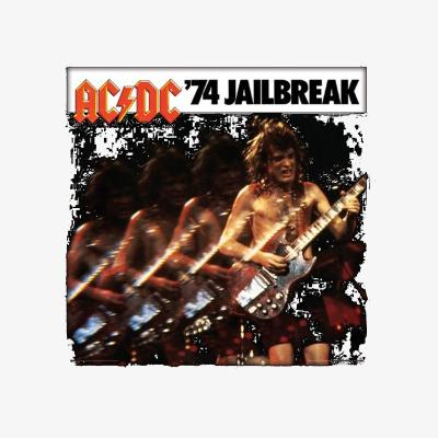 The Range ACDC 74 Jailbreak Framed Print - Black
