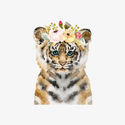 The Range Cute Feline Cub Canvas 50X40cm