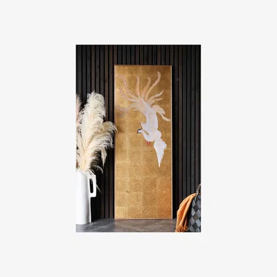 Rockett St George Spectacular Gold Bird Wall Art