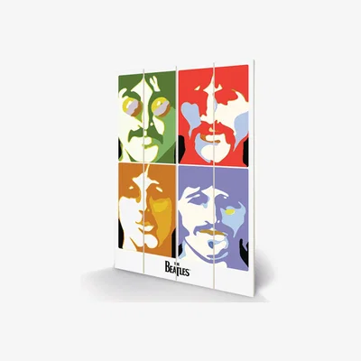 The Range The Beatles (Sea of Science) Wall Art - Colourful