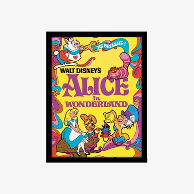 The Range Alice In Wonderland (1974) Framed Print