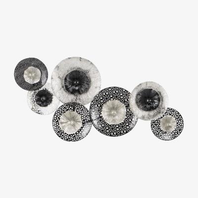 The Range Black and Silver Ornate Metal Wall Art