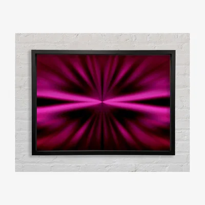 The Range Identical Framed Print Abstract Prints - Black