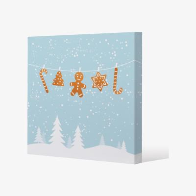 The Range Hanging Ginger Breads Gallery Canvas - Blue / 101cm