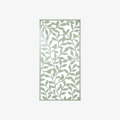 The Range Indoor/Outdoor Metal Wall Screen - Sage