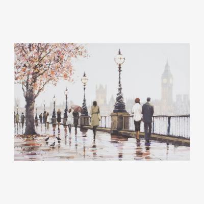 The Range Autumnal Walk by The Thames Canvas
