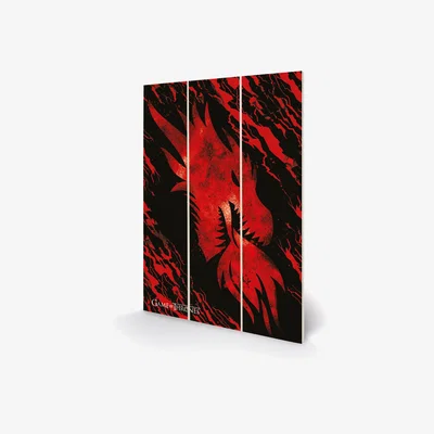 The Range Game of Thrones (Dragon Scortched) - red