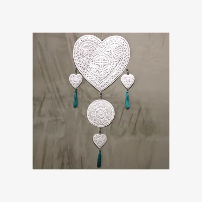 The Range Aluminium Mobile Hearts (assorted colors) MultiColor - Multicolor