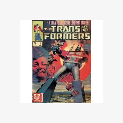 The Range Transformers 40th Anniversary A3 Art Print - Multi