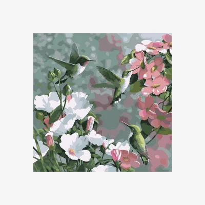 The Range Hummingbird Diamond Painting Kit - Multi