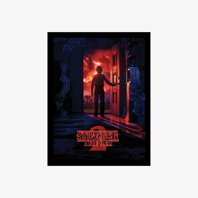The Range Stranger Things (Doorway) Framed Print