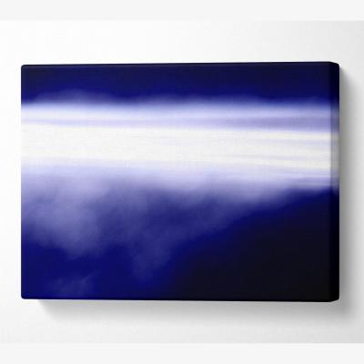 The Range Purple Mist Canvas Print Wall Art - Yellow / 35.56cm