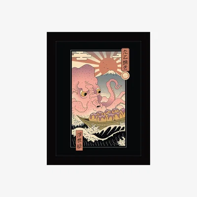 The Range Vincent Trinidad (The Great Takoyaki) Framed Print