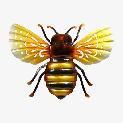 The Range Pack of 3 Bee Metal Wall Art