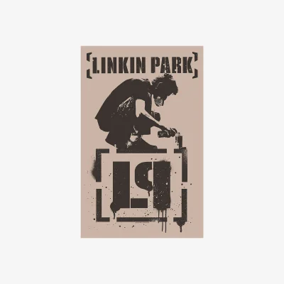 The Range Linkin Park Meteora Textile Poster - Beige