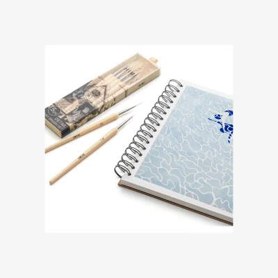 The Range HIMI Brush Set of 5, Includes 5 Liner Brushes, Detail Painting Brush, Precision