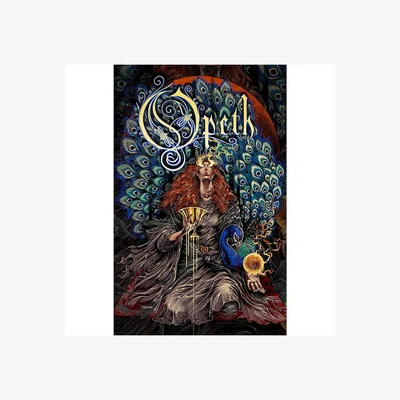 The Range Opeth Sorceress Textile Poster - Multicoloured