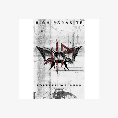 The Range High Parasite Forever We Burn Textile Poster - Grey/Black
