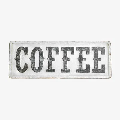 Rockett St George Coffee Metal Wall Art Sign