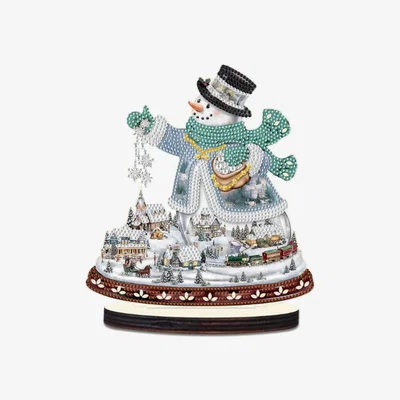 The Range Christmas Cute Snowman Diamond Painting - Multi