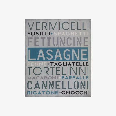 The Range Madera Lasagne Wall Plaque - Assorted