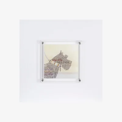 The Range Framed Scottie Wall Art - Assorted