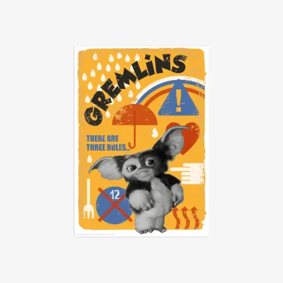 The Range Gremlins Limited Edition Art Print - Multi