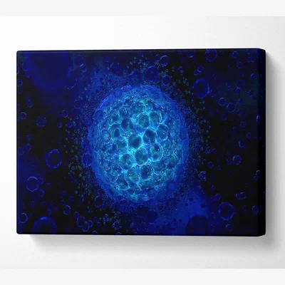 The Range Deep Under The Ocean Canvas Print Wall Art - Yellow / 50.8cm