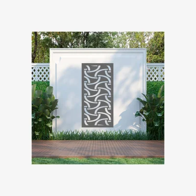 The Range Fub Screen Metal Wall Art  - Anthracite grey