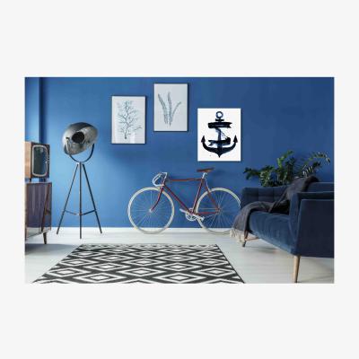 The Range Anchor - Wrapped Canvas Graphic Art - Black / 114cm / 77cm