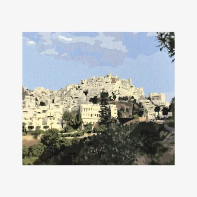 The Range Spanish Pueblo Painting By Numbers Kit - Multi