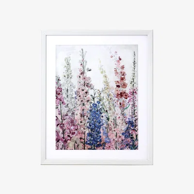 The Range Wildflower Framed Crystal Art
