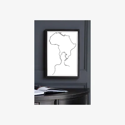 Rockett St George Unframed Africa On My Mind Art Print