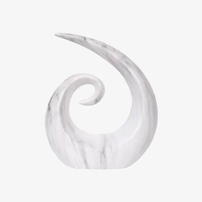The Range Marble Swirl Sculpture