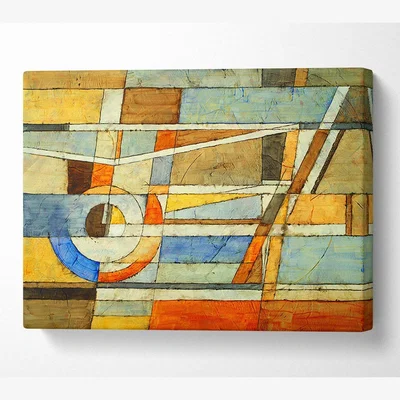 The Range Abstract Grids Of Colours - 101.6cm