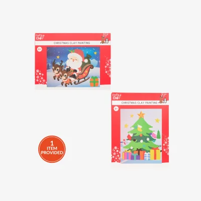 The Range Christmas Clay Painting Kit