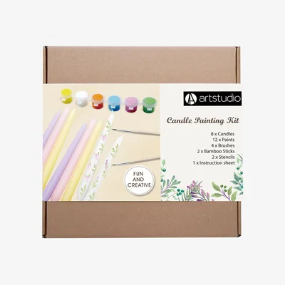 The Range Candle Painting Kit - Multicolour