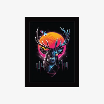 The Range Vincent Trinidad (Rad Stag) Framed Print