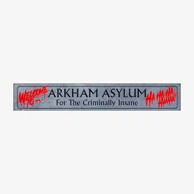 The Range The Joker (Welcome to Arkham Asylum) Wooden Sign