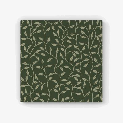 The Range Green Shrub With Leaves HD Metal Print - Green / 56cm