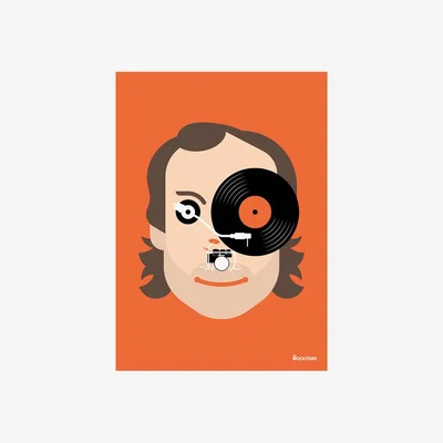 The Range Mockstars Art Prints  - A4 / Phil Collins