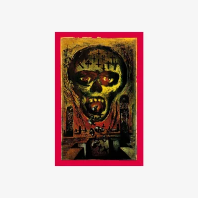The Range Slayer Seasons In The Abyss Textile Poster - Yellow/Green/Red