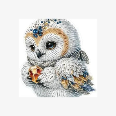 The Range White Owl Diamond Painting Kit - Multi