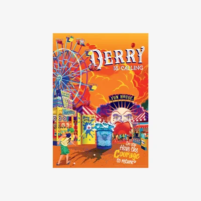 The Range IT Derry Fairground Art Print - Multi