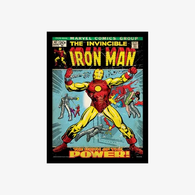 The Range Iron Man (Birth Of Power) Framed Print