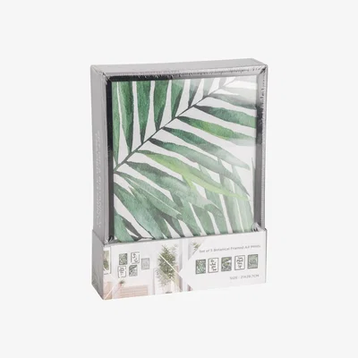 The Range Set of 5 Botanical Framed A4 Prints