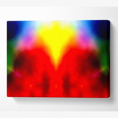 The Range Golden Crown Canvas Print Wall Art - Yellow / 66.04cm
