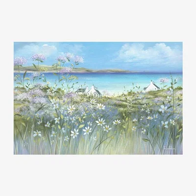 The Range Ruth Parker Coastal Bloom Canvas