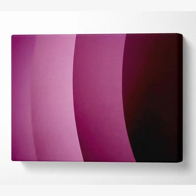 The Range Purple Hills Canvas Print Wall Art - Yellow / 101.6cm
